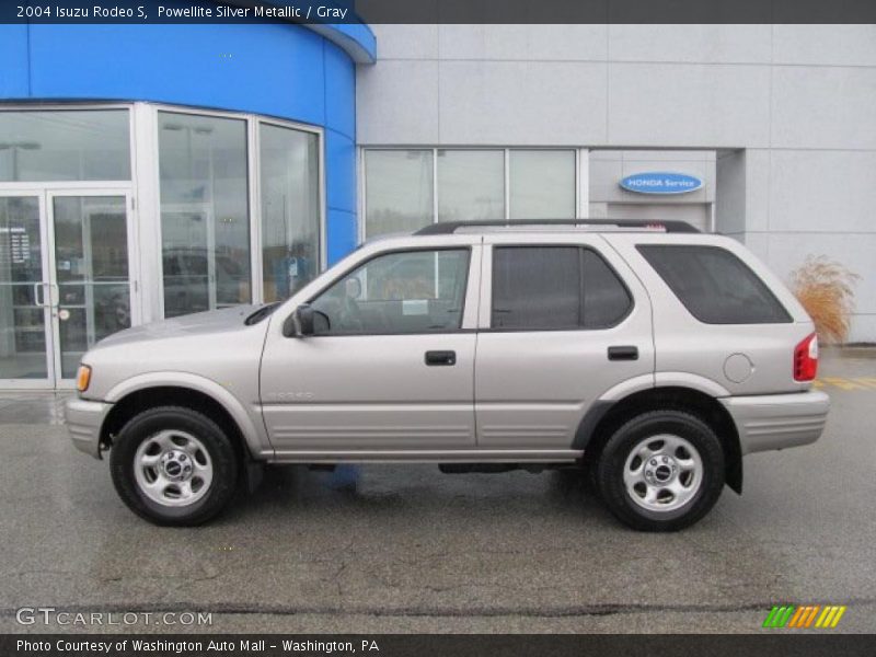 Powellite Silver Metallic / Gray 2004 Isuzu Rodeo S