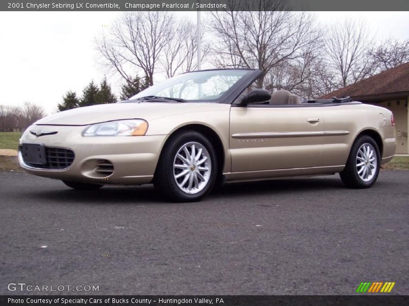  2001 Sebring LX Convertible Champagne Pearlcoat