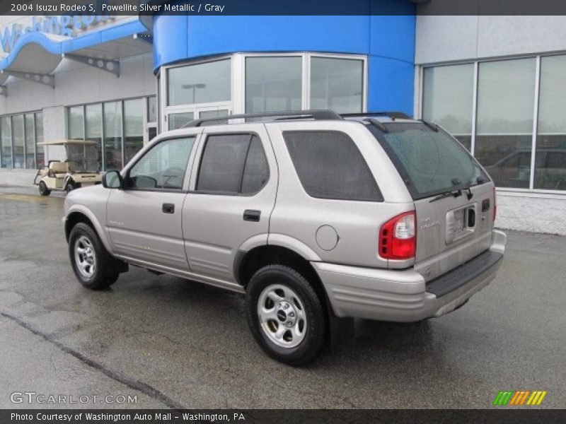 Powellite Silver Metallic / Gray 2004 Isuzu Rodeo S
