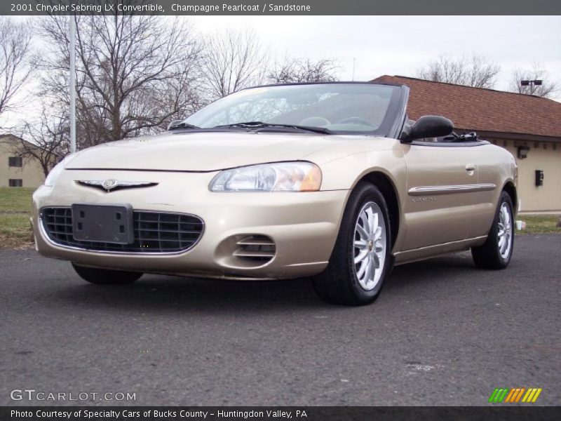  2001 Sebring LX Convertible Champagne Pearlcoat