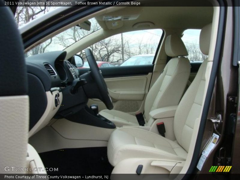  2011 Jetta SE SportWagen Cornsilk Beige Interior