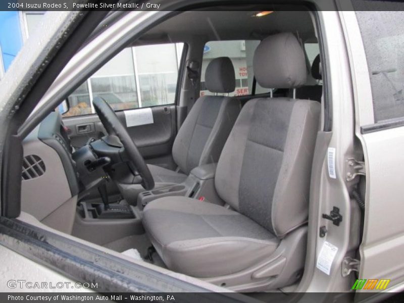 Powellite Silver Metallic / Gray 2004 Isuzu Rodeo S