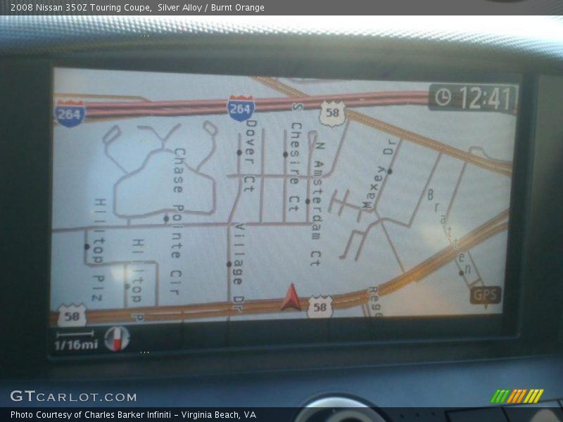 Navigation of 2008 350Z Touring Coupe
