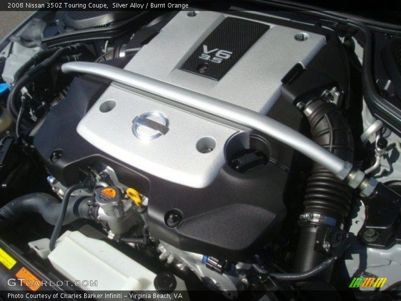  2008 350Z Touring Coupe Engine - 3.5 Liter DOHC 24-Valve VVT V6