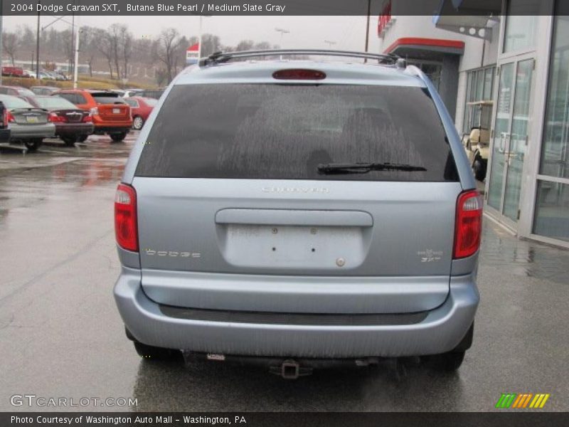 Butane Blue Pearl / Medium Slate Gray 2004 Dodge Caravan SXT