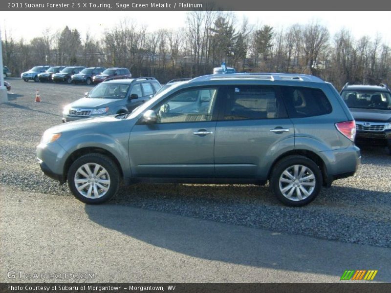 Sage Green Metallic / Platinum 2011 Subaru Forester 2.5 X Touring