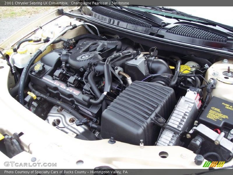  2001 Sebring LX Convertible Engine - 2.7 Liter DOHC 24-Valve V6