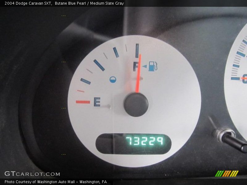 Butane Blue Pearl / Medium Slate Gray 2004 Dodge Caravan SXT