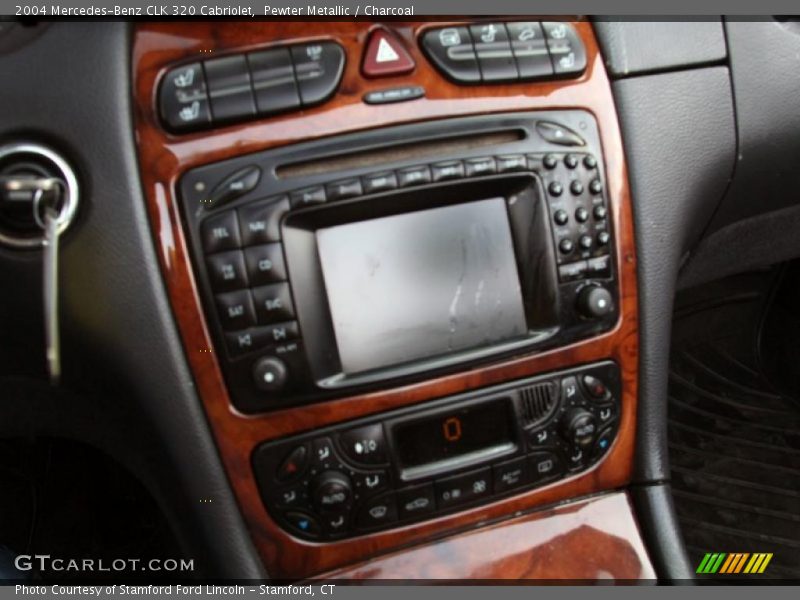 Pewter Metallic / Charcoal 2004 Mercedes-Benz CLK 320 Cabriolet