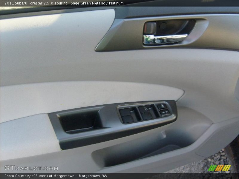 Sage Green Metallic / Platinum 2011 Subaru Forester 2.5 X Touring