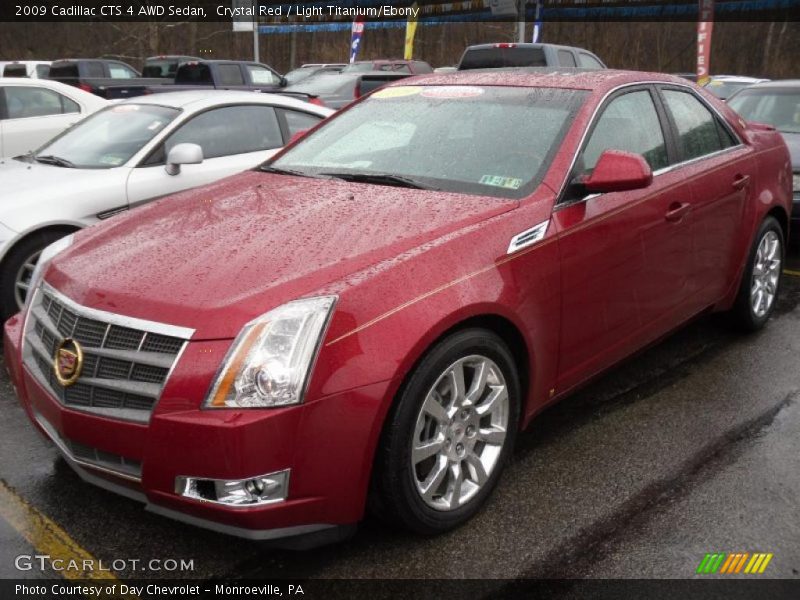 Front 3/4 View of 2009 CTS 4 AWD Sedan