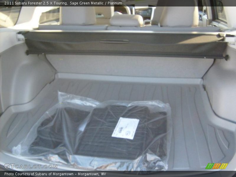 Sage Green Metallic / Platinum 2011 Subaru Forester 2.5 X Touring