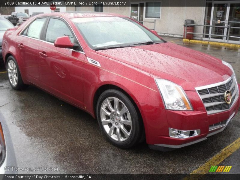  2009 CTS 4 AWD Sedan Crystal Red