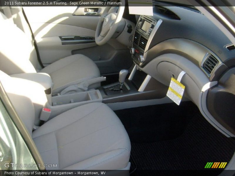 Sage Green Metallic / Platinum 2011 Subaru Forester 2.5 X Touring