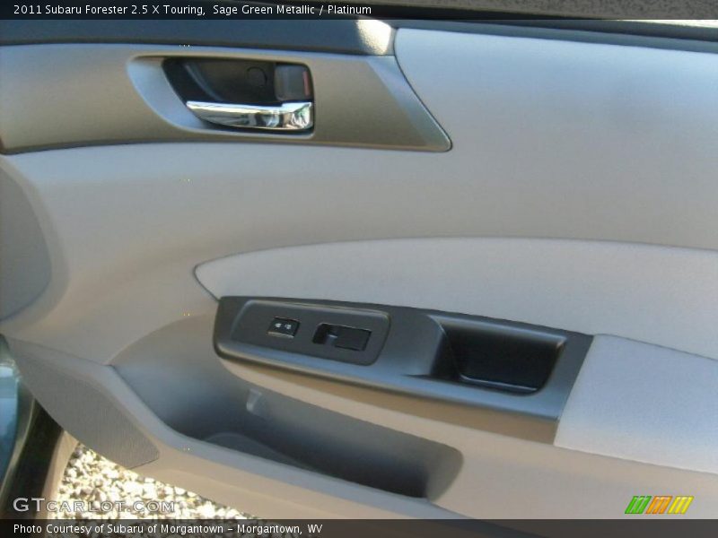 Sage Green Metallic / Platinum 2011 Subaru Forester 2.5 X Touring