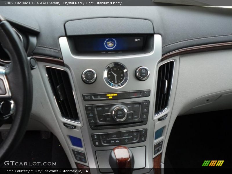 Crystal Red / Light Titanium/Ebony 2009 Cadillac CTS 4 AWD Sedan