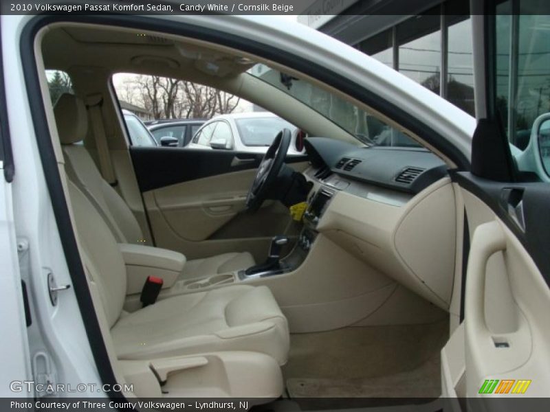 Candy White / Cornsilk Beige 2010 Volkswagen Passat Komfort Sedan