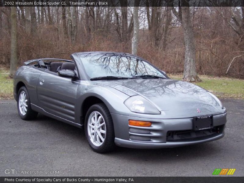 Front 3/4 View of 2002 Eclipse Spyder GS