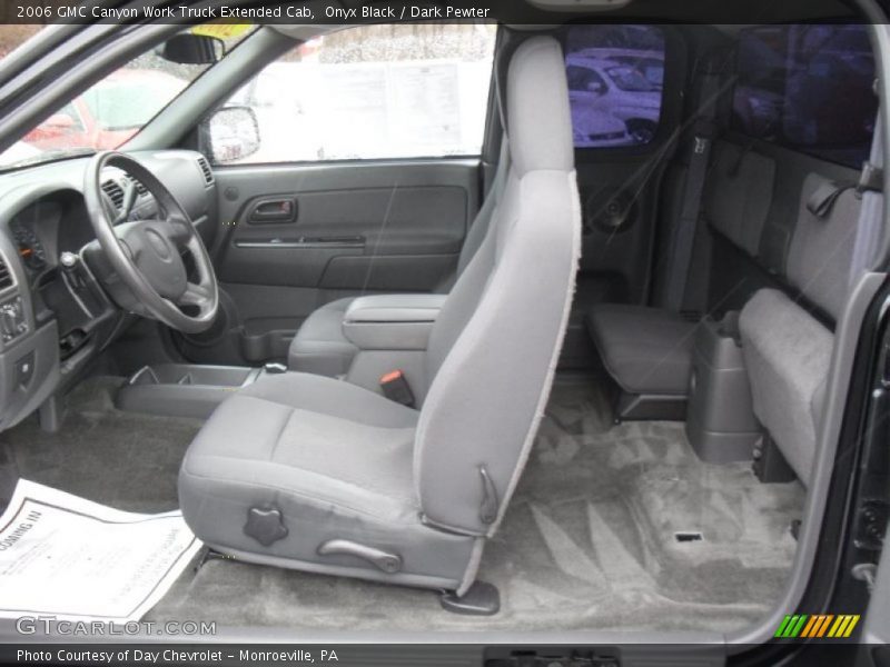  2006 Canyon Work Truck Extended Cab Dark Pewter Interior