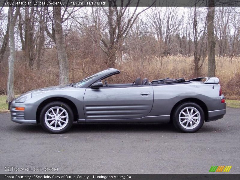  2002 Eclipse Spyder GS Titanium Pearl