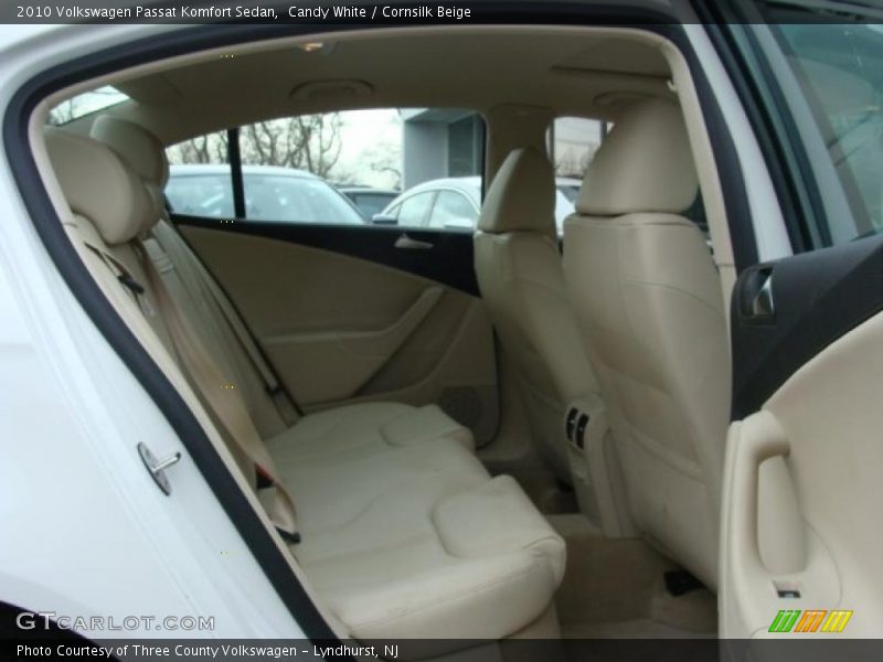 Candy White / Cornsilk Beige 2010 Volkswagen Passat Komfort Sedan