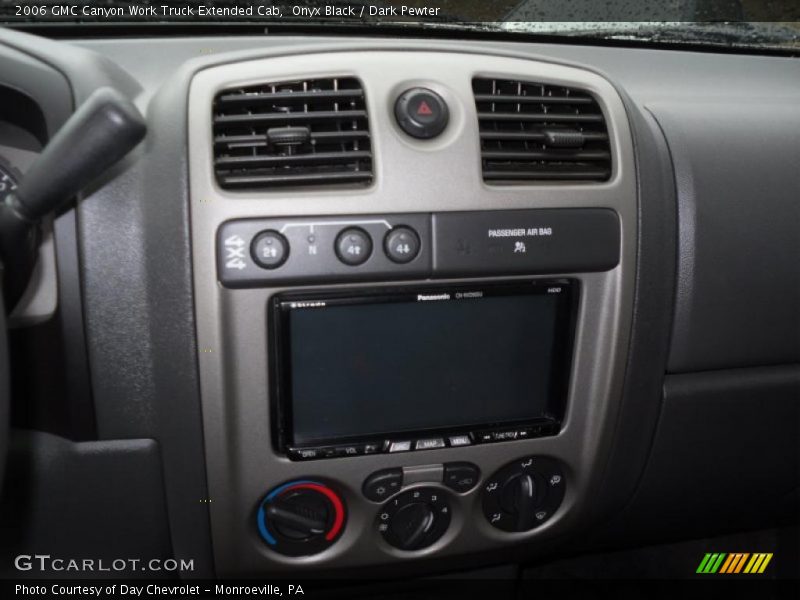 Controls of 2006 Canyon Work Truck Extended Cab