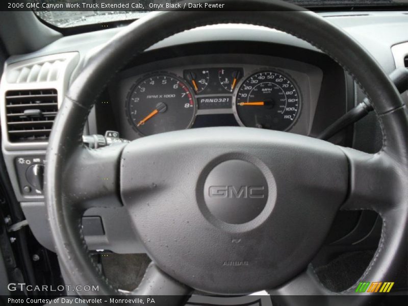  2006 Canyon Work Truck Extended Cab Steering Wheel