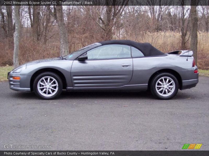  2002 Eclipse Spyder GS Titanium Pearl