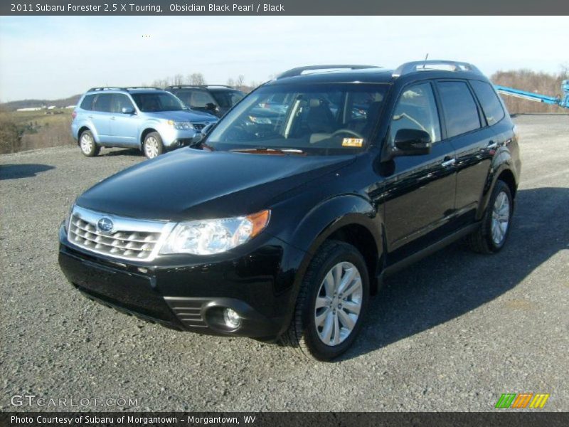 Obsidian Black Pearl / Black 2011 Subaru Forester 2.5 X Touring
