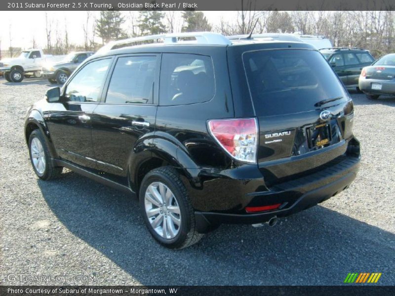 Obsidian Black Pearl / Black 2011 Subaru Forester 2.5 X Touring