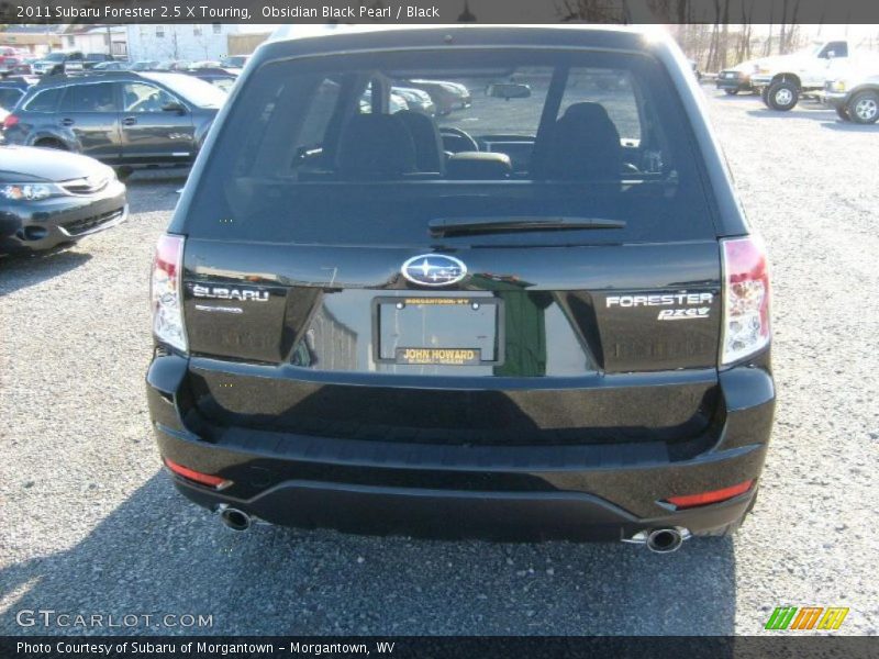 Obsidian Black Pearl / Black 2011 Subaru Forester 2.5 X Touring