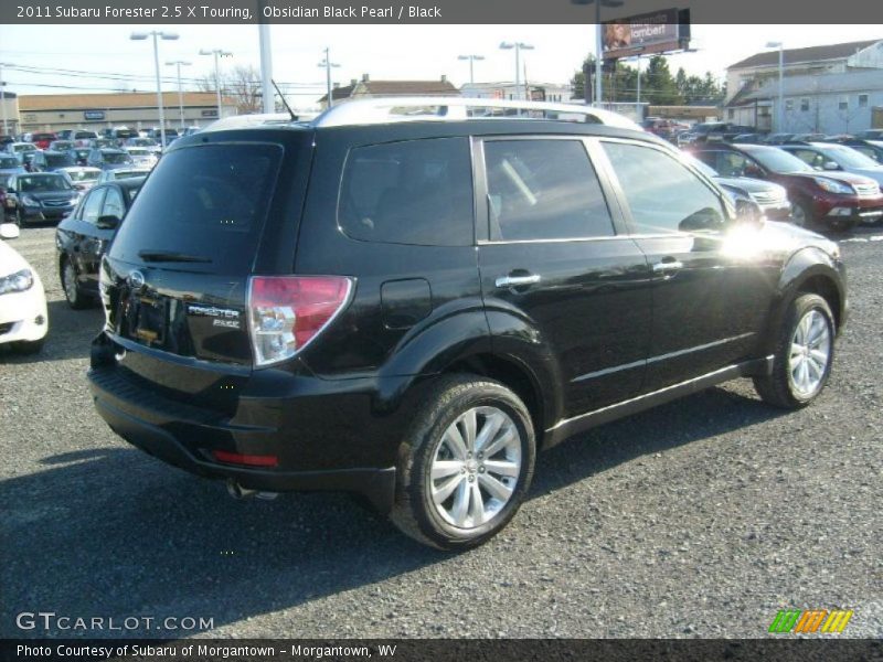 Obsidian Black Pearl / Black 2011 Subaru Forester 2.5 X Touring