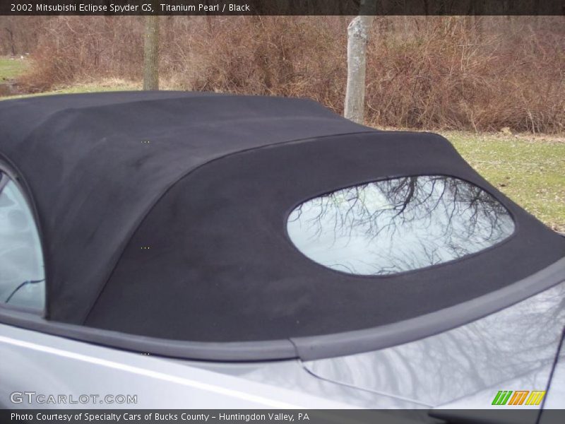 Titanium Pearl / Black 2002 Mitsubishi Eclipse Spyder GS
