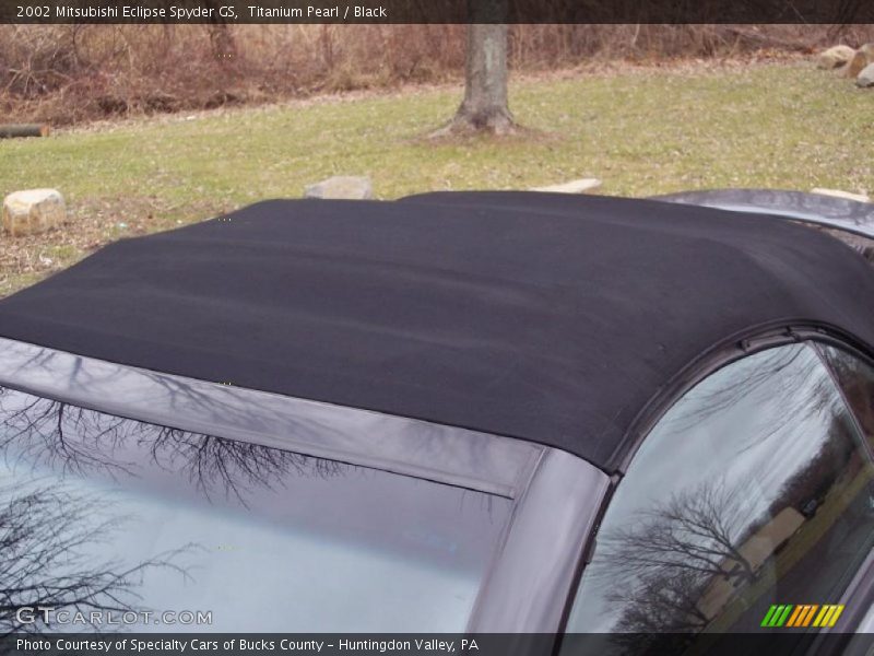 Titanium Pearl / Black 2002 Mitsubishi Eclipse Spyder GS