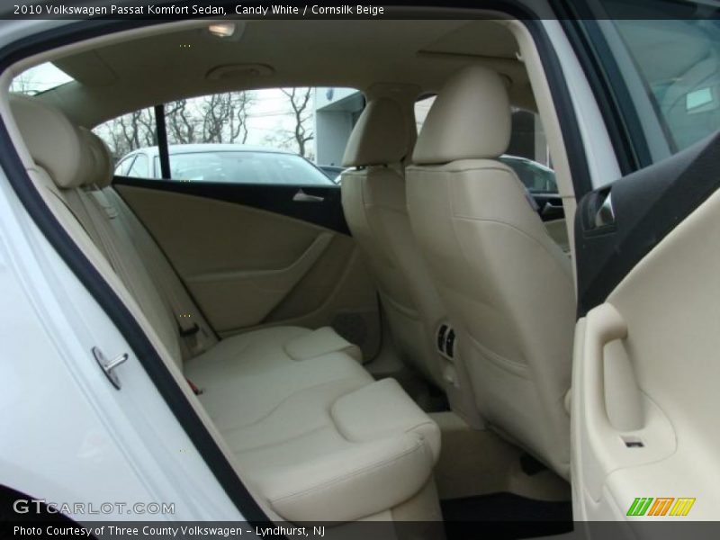 Candy White / Cornsilk Beige 2010 Volkswagen Passat Komfort Sedan