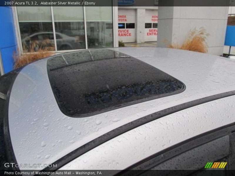 Alabaster Silver Metallic / Ebony 2007 Acura TL 3.2
