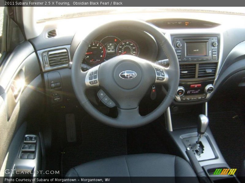 Obsidian Black Pearl / Black 2011 Subaru Forester 2.5 X Touring