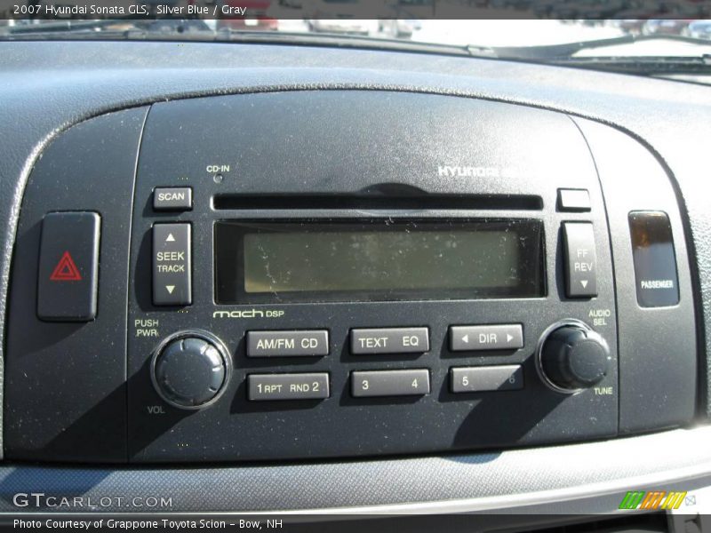 Silver Blue / Gray 2007 Hyundai Sonata GLS