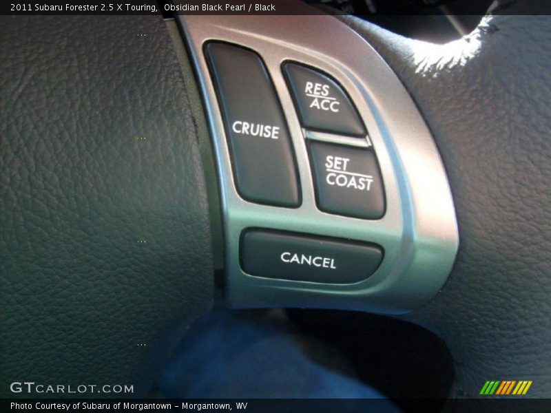 Obsidian Black Pearl / Black 2011 Subaru Forester 2.5 X Touring