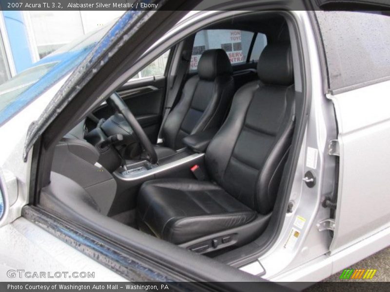 Alabaster Silver Metallic / Ebony 2007 Acura TL 3.2