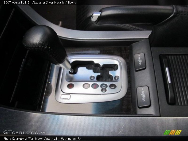 Alabaster Silver Metallic / Ebony 2007 Acura TL 3.2
