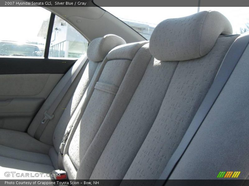 Silver Blue / Gray 2007 Hyundai Sonata GLS
