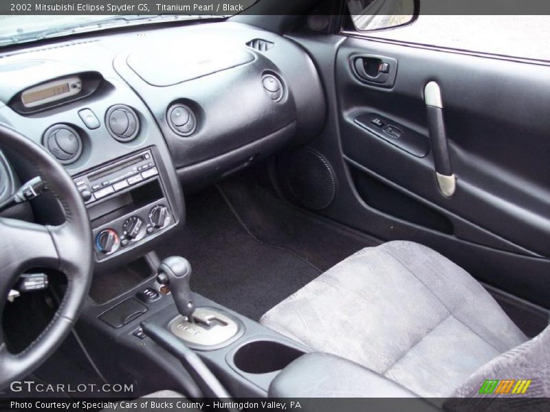 Titanium Pearl / Black 2002 Mitsubishi Eclipse Spyder GS