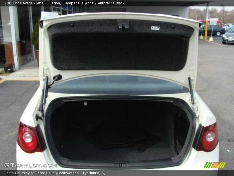 Campanella White / Anthracite Black 2008 Volkswagen Jetta SE Sedan
