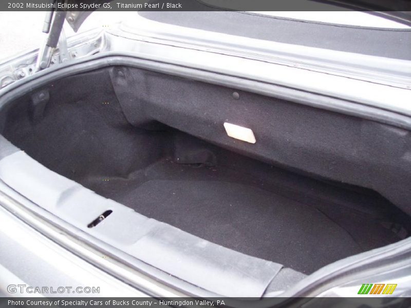 Titanium Pearl / Black 2002 Mitsubishi Eclipse Spyder GS