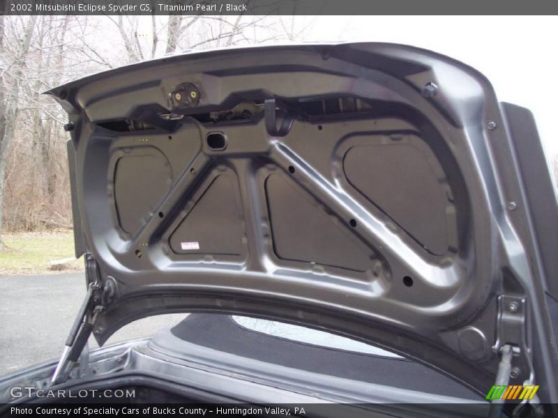Titanium Pearl / Black 2002 Mitsubishi Eclipse Spyder GS