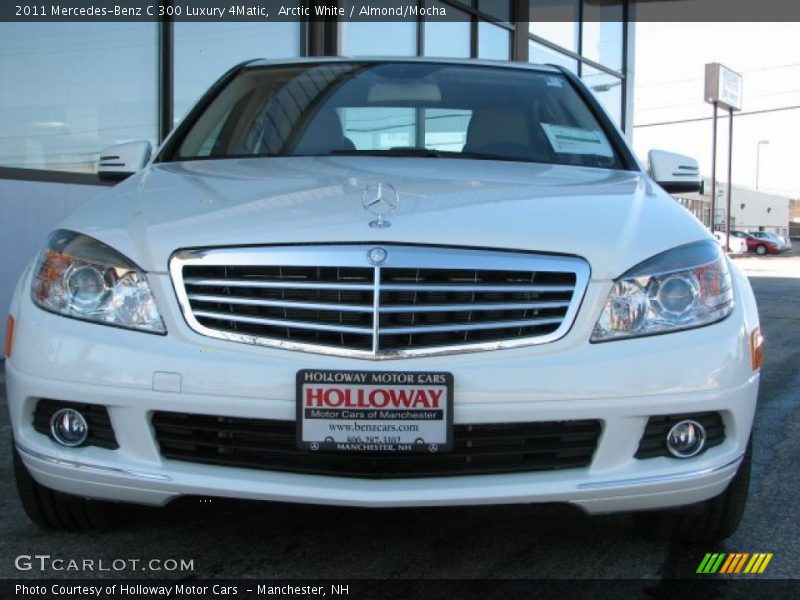 Arctic White / Almond/Mocha 2011 Mercedes-Benz C 300 Luxury 4Matic