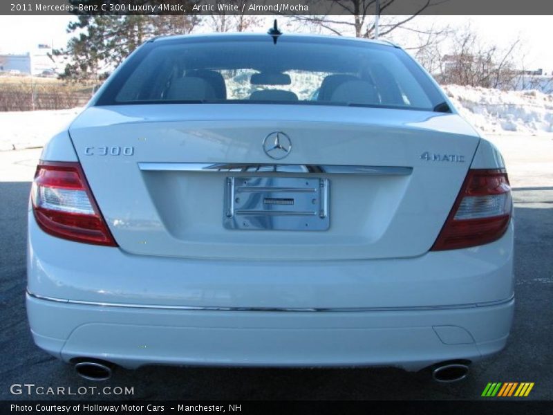 Arctic White / Almond/Mocha 2011 Mercedes-Benz C 300 Luxury 4Matic