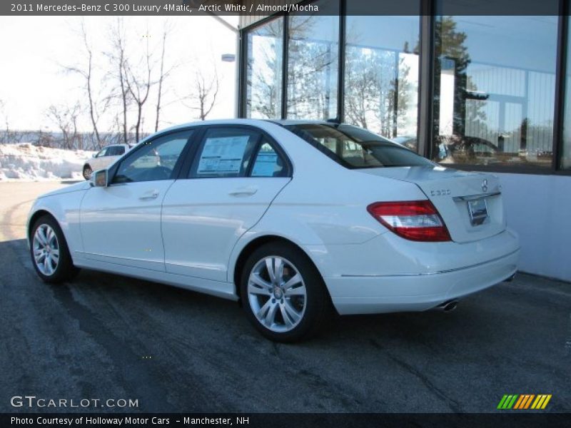 Arctic White / Almond/Mocha 2011 Mercedes-Benz C 300 Luxury 4Matic