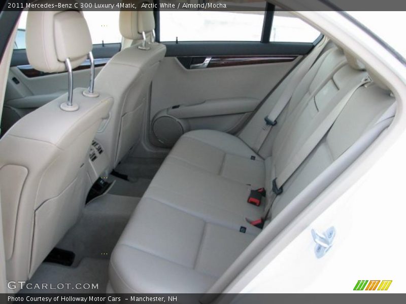 Arctic White / Almond/Mocha 2011 Mercedes-Benz C 300 Luxury 4Matic